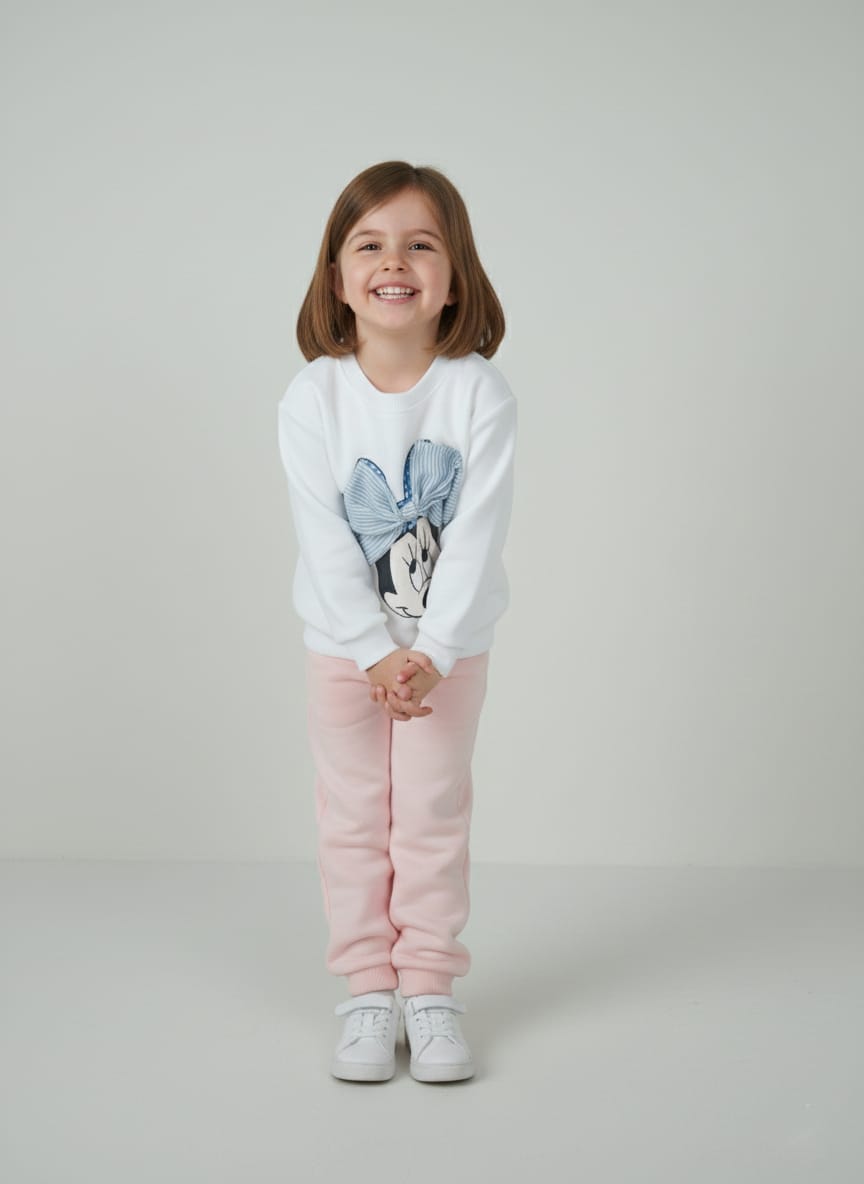 SWEATSHIRT WITH MINNIE face