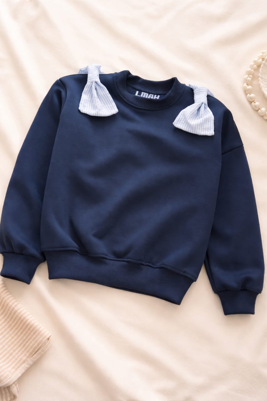 SWEATSHIRT WITH SHOLDER FIONKA