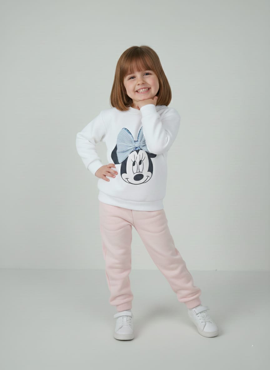 SWEATSHIRT WITH MINNIE face