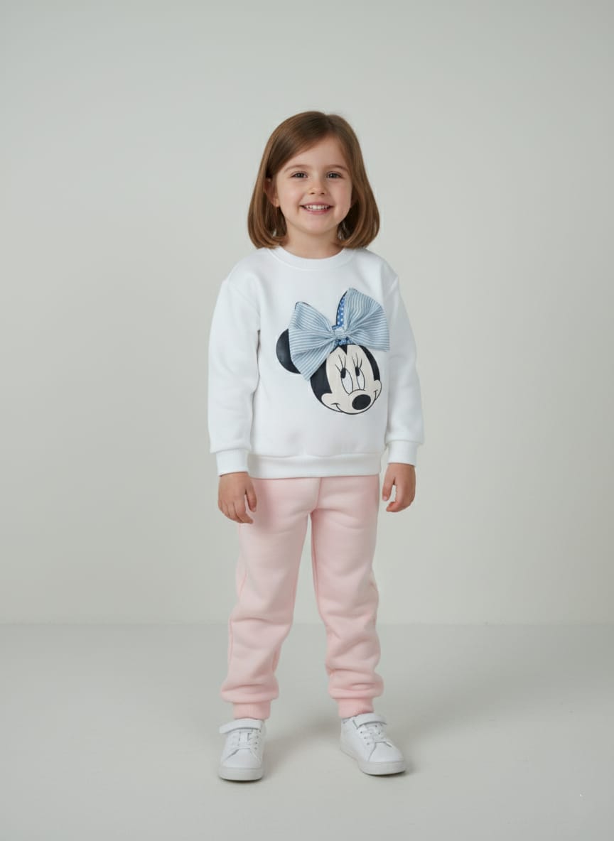 SWEATSHIRT WITH MINNIE face