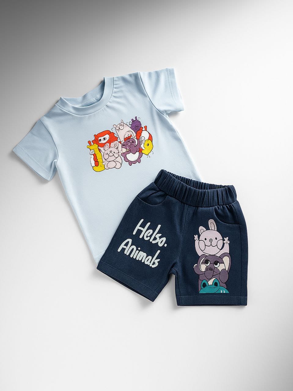 unisex 2 pcs outfit