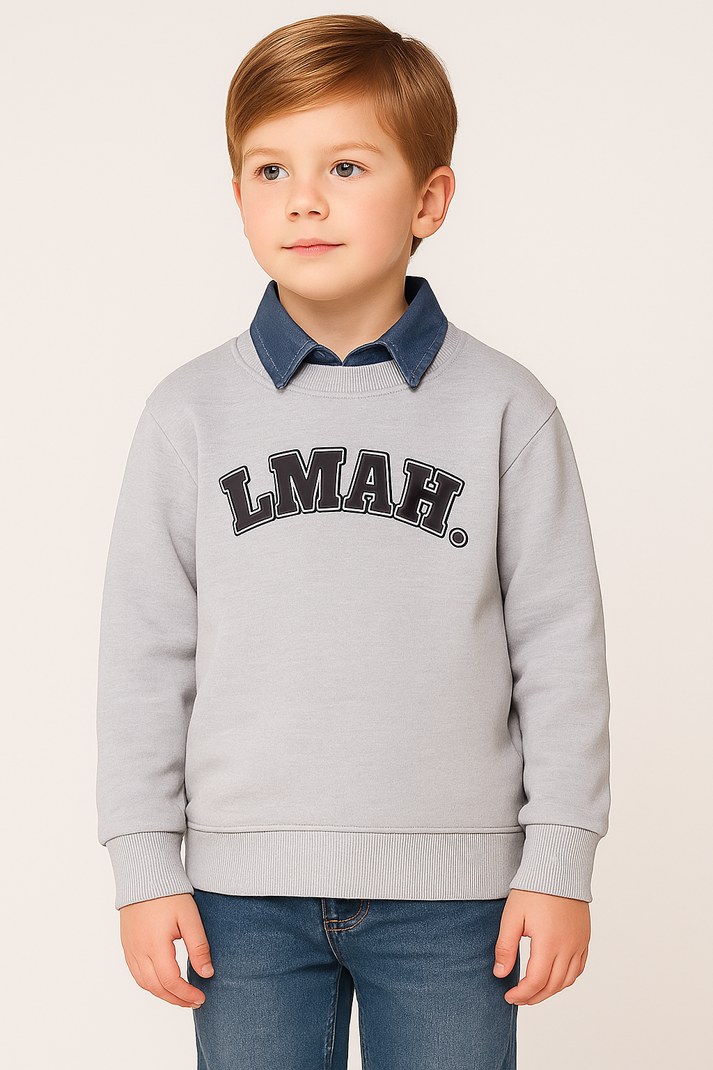 LMAH branded sweatshirt