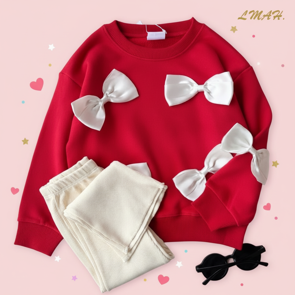 Red & Cream 2-Piece