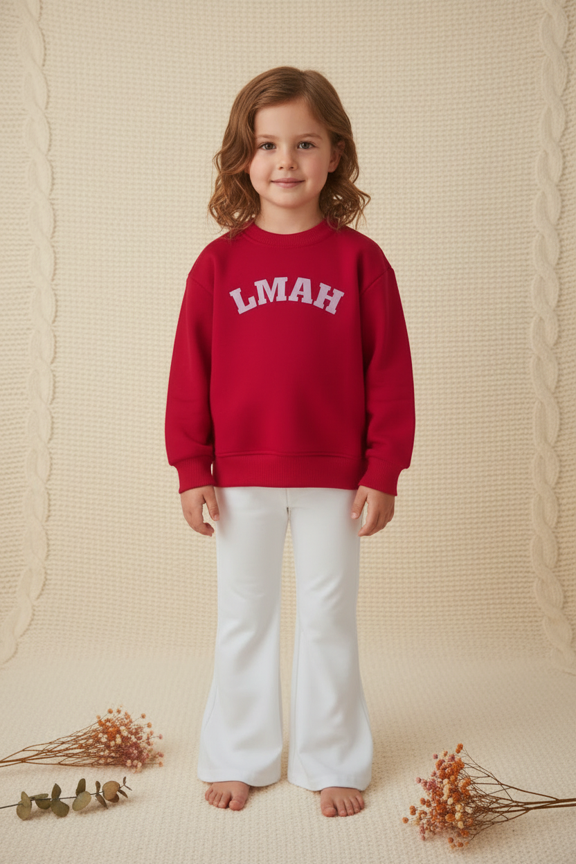 LMAH. Collegiate Set — Red & White